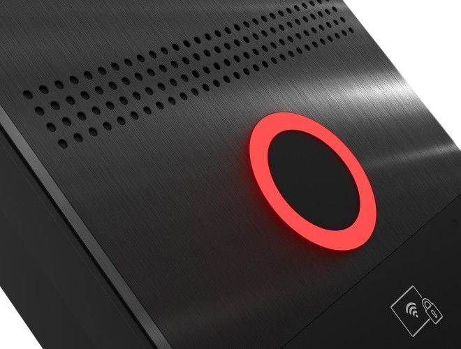Панель вызова BAS-IP AV-08FB черная RC_AV-08FB_B фото