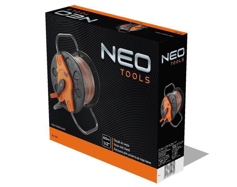 Tools Катушка для шланга на подставке 60м 1/2" 20м 3/4" Neo RC_15-791 фото