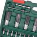 Набір торц. головок 1/4"DR4-14мм та 1/2"DR10-32 мм,108 предм HANS OL_30160 фото 10
