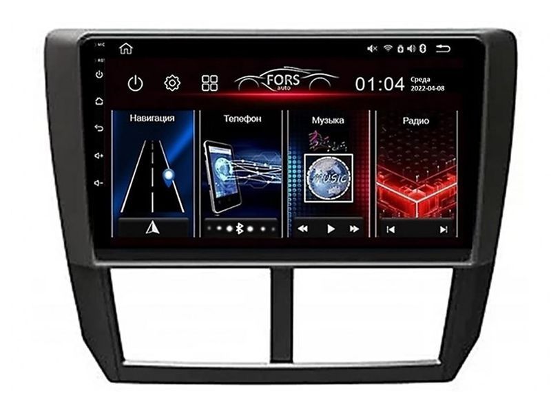 Штатна автомагнітола FORS.auto FS 1 LITE для Subaru Forester 2008-2012 FA_FS-1040 фото