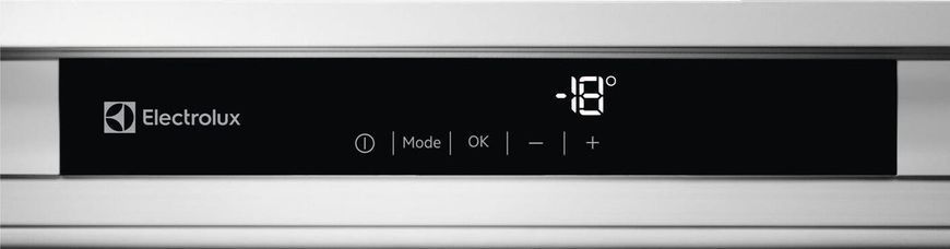 Морозильна камера Electrolux вбудована, 177x55х55, 204л, А++, NF, дисплей внутр., білий RC_LUN7NE18S фото