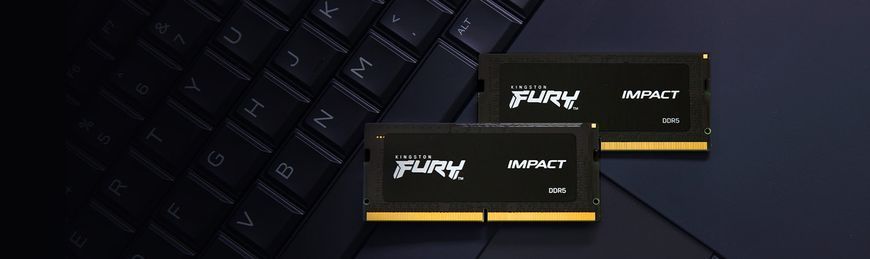 Память ноутбука Kingston DDR5 32GB 5600 FURY Impact PnP RC_KF556S40IB-32 фото