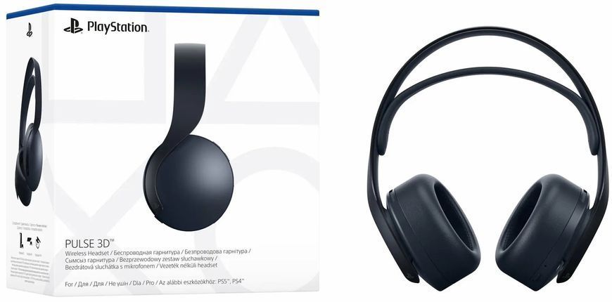 Гарнитура PlayStation PULSE 3D, WL, черный RC_9834090 фото
