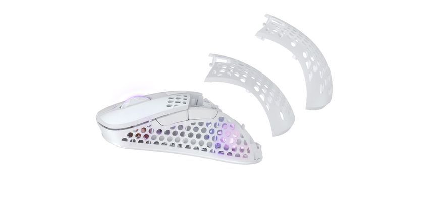 Cherry Xtrfy Миша M4, WL/USB-A, RGB, білий RC_M4W-RGB-WHITE фото