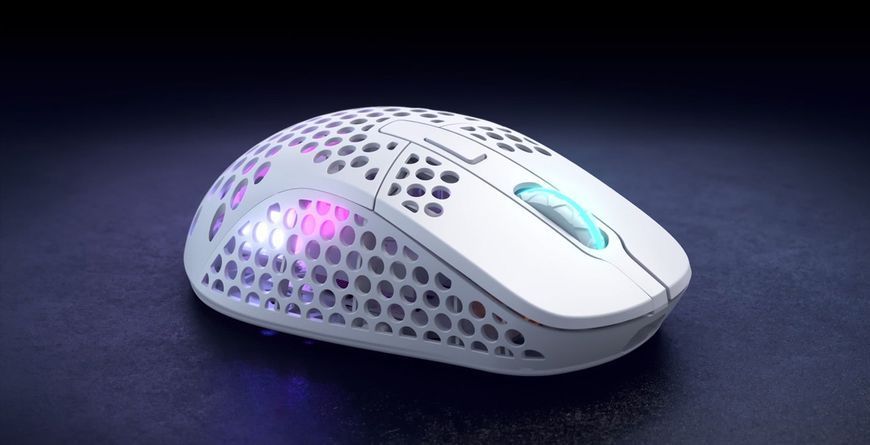Cherry Xtrfy Миша M4, WL/USB-A, RGB, білий RC_M4W-RGB-WHITE фото