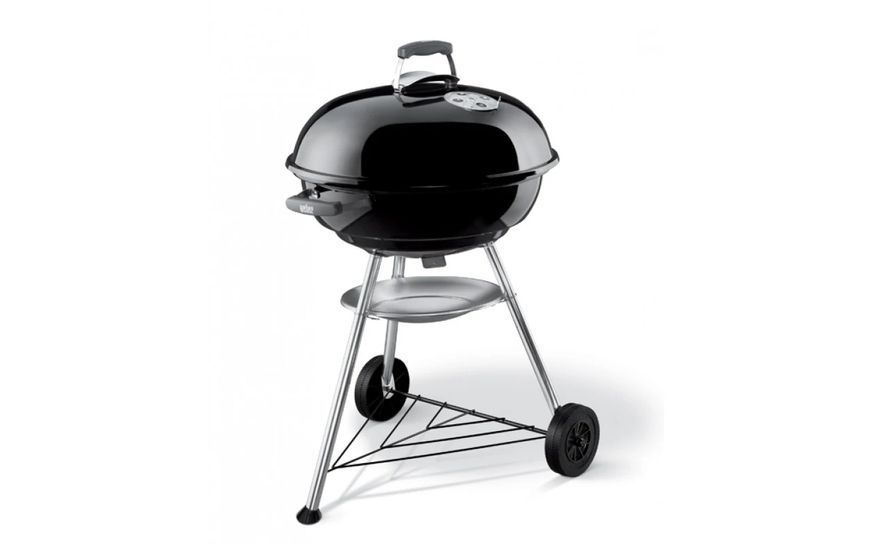 Вугільний гриль 47см чорний Compact Kettle Weber 1221004 GR_004378 фото