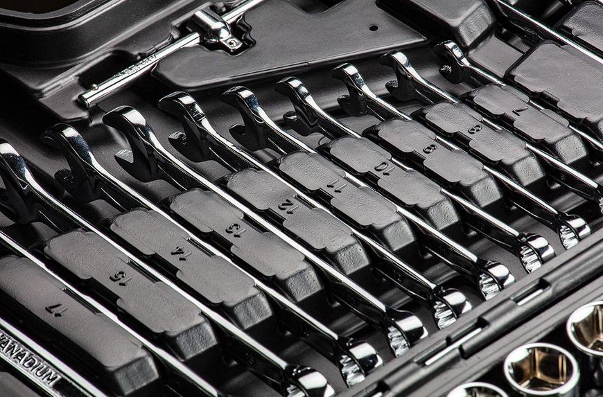 Набір інструментів Neo Tools 1/2, 1/4, 77 шт 08-915 RC_08-915 фото