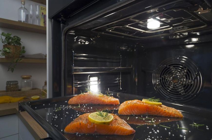 Духова шафа Gorenje електрична, 77л, A+, пара, дисплей, нерж. RC_BOS6747A01X фото