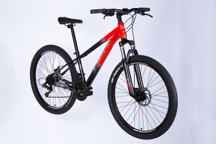 Велосипед ST 26" SPACE MARS DD FR рама-13" красно-черный (м) 2025 VT_OPS-SP-26-034 фото