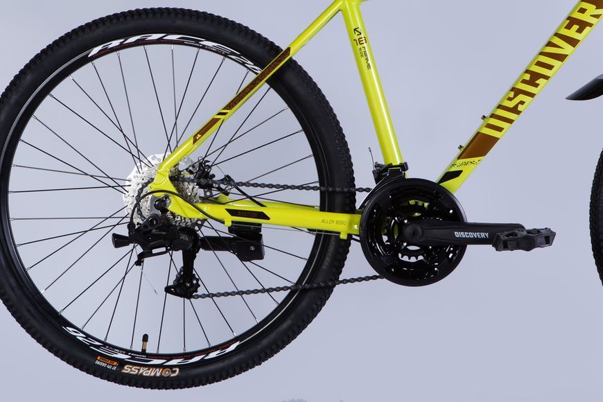 Велосипед AL 26" Discovery BASTION DD CS рама-18" желтый 2025 VT_OPS-DIS-26-622 фото