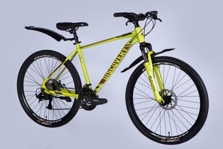 Велосипед AL 26" Discovery BASTION DD CS рама-18" желтый 2025 VT_OPS-DIS-26-622 фото