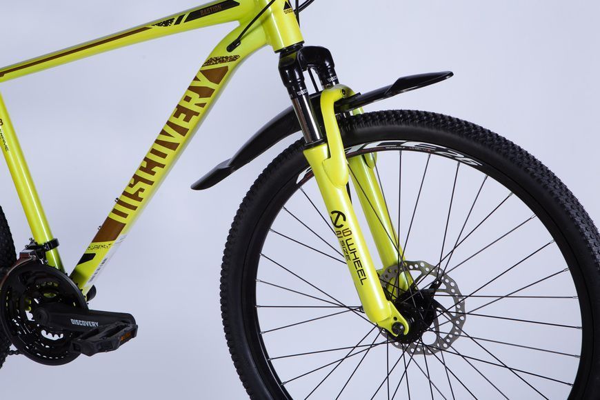 Велосипед AL 26" Discovery BASTION DD CS рама-18" желтый 2025 VT_OPS-DIS-26-622 фото