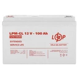 Акумулятор гелевий LPM-GL 12V - 100 Ah LP_3871 фото