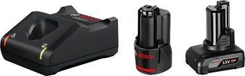 Bosch Набор аккумулятора и зарядного устройства GBA, 1х18В 2А&middot;ч, 1х18В 4А&middot;ч, ЗУ GAL 12V-40 RC_1.600.A01.NC9 фото