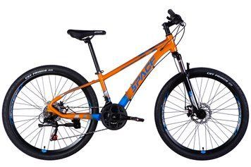 Велосипед AL 26" SPACE MERCURY DD FR рама-13" оранжево-синий 2025 VT_OPS-SP-26-039 фото