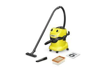 Пилосос професійний Karcher WD 4 V-20/5/22, 1000Вт контейнер 20л, 6.8кг (без акумулятора та зарядного) RC_1.628-209.0 фото