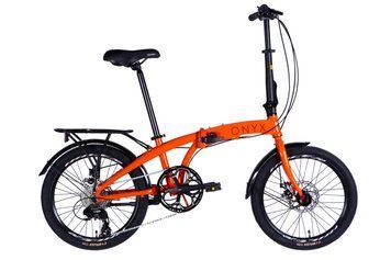 Велосипед AL 20" Dorozhnik ONYX DD CS рама-10,5" оранжевый 2025 VT_OPS-D-20-075 фото