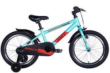 Велосипед ST 18" SPACE KID GEON BH рама-10" бирюзово-красный 2024 крылья VT_OPS-SK-18-005 фото