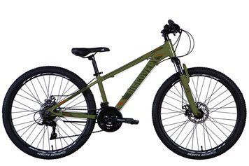 Велосипед алюміній 26" Discovery BASTION AM DD рама-13" хакі 2024 VT_OPS-DIS-26-580 фото