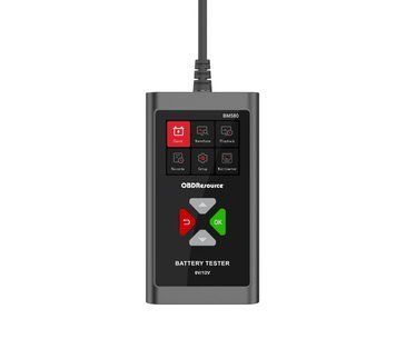 Тестер для акумуляторних батарей BM-580, 6V/12V + крокодили U_22739 фото