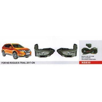 Фары доп.модель Nissan X-Trail/Rogue 2017-20/NS-830/H8-12V35W/эл.проводка (NS-830) OL_44570 фото