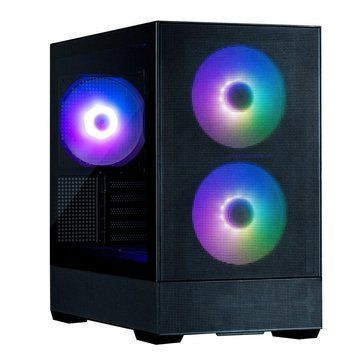Корпус P30 AIR без БП, 1xUSB3.0, 1xUSBType-C, 3x140мм ARGB, VGA 392мм, LCS ready, TG Side Panel, mATX, Zalman RC_P30AIRBLACK фото
