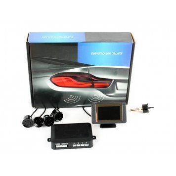 Паркувальний радар GALAXY PS04 black 01В-LСD KL_193 фото