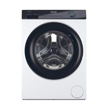 Стиральная машина Haier фронтальная, 7кг, 1400, A+++, 44см, дисплей, пара, инвертор, черный люк, прямой RC_HW70-B14929 фото