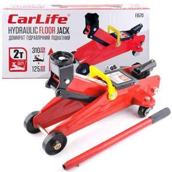 Домкрат подкатной CarLife 2т 125-310мм FJ570 LI_FJ570 фото