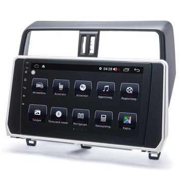 Штатная автомагнитола Prime-X 22-025/10B, 2+32, 4G для TOYOTA Land Cruiser Prado (150) 2017+ PX_2000000018447 фото