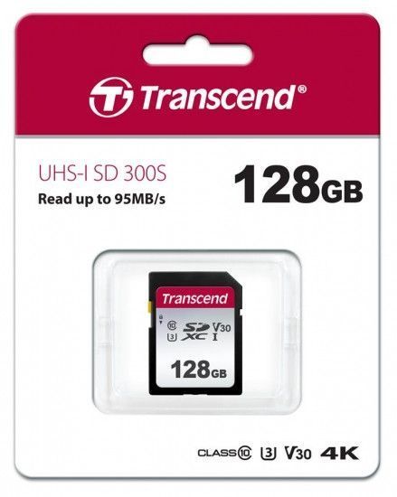 Карта памяти Transcend SDXC/SDHC 300S [TS128GSDC300S] RC_TS128GSDC300S фото