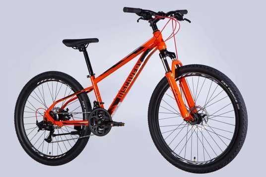 Велосипед ST 27.5" Discovery TREK DD FR рама-16" оранжевый 2025 VT_OPS-SP-27.5-041 фото
