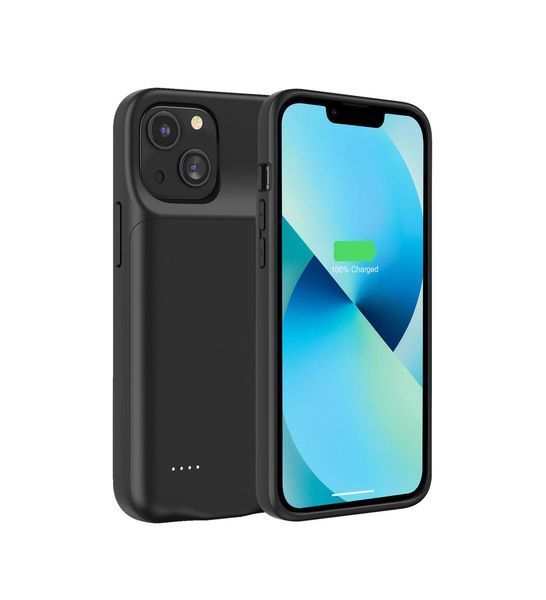 Чохол акумулятор AmaCase для iPhone 13 Чорний (3500 мАч) AMA_062 фото
