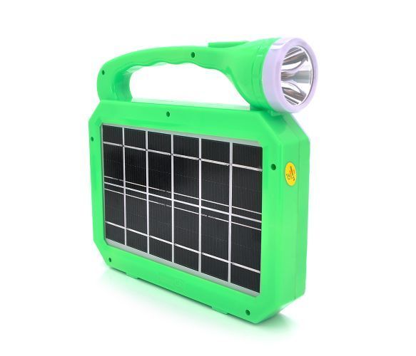 Ліхтарик переносний JA-2002+Solar, 3+1 режим, лампочка, вбудований акумулятор, Blister U_29337 фото