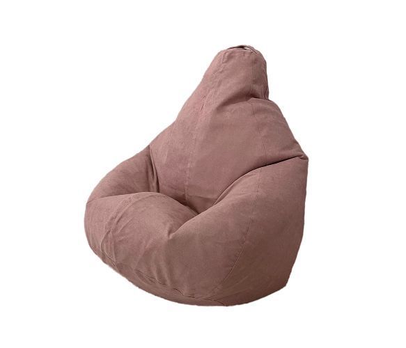 Кресло-мешок Voltronic груша, размер (3XL) 140х100 Велюр Great Dusty Rose U_26055 фото