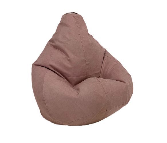 Кресло-мешок Voltronic груша, размер (3XL) 140х100 Велюр Great Dusty Rose U_26055 фото