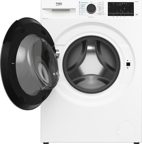Стирально-сушильная машина Beko фронтальная, 8(5)кг, 1400, D, 57см, дисплей, белый RC_B5DFT58447W фото