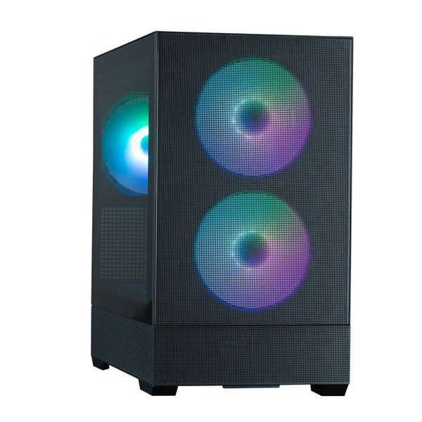 Корпус P30 AIR без БП, 1xUSB3.0, 1xUSBType-C, 3x140мм ARGB, VGA 392мм, LCS ready, TG Side Panel, mATX, Zalman RC_P30AIRBLACK фото