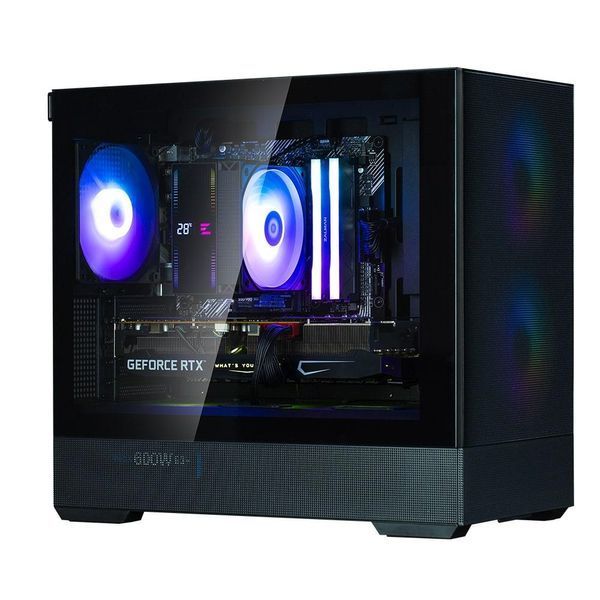 Корпус P30 AIR без БП, 1xUSB3.0, 1xUSBType-C, 3x140мм ARGB, VGA 392мм, LCS ready, TG Side Panel, mATX, Zalman RC_P30AIRBLACK фото