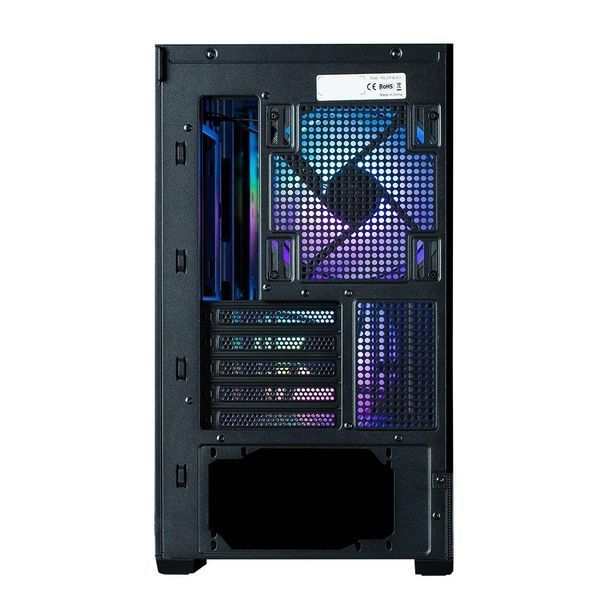 Корпус P30 AIR без БП, 1xUSB3.0, 1xUSBType-C, 3x140мм ARGB, VGA 392мм, LCS ready, TG Side Panel, mATX, Zalman RC_P30AIRBLACK фото
