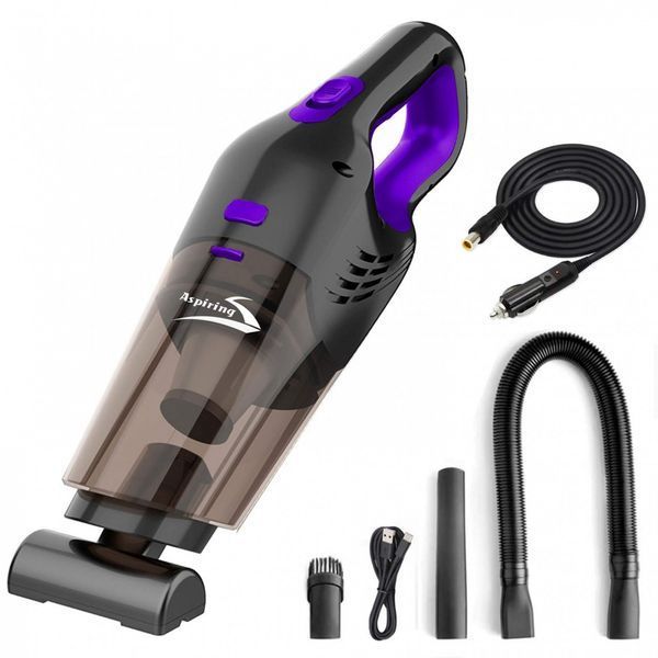 Автомобільний пилосос Aspiring Windstorm 3 Wireless and Cord 17000 Pa AS_WS17KP100 фото