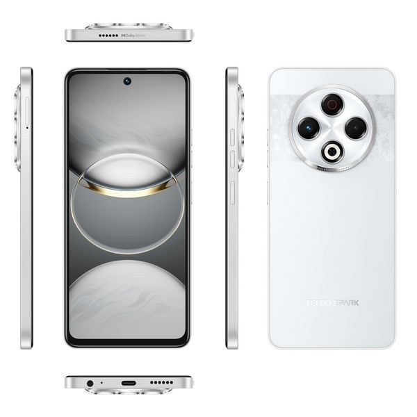 Смартфон Spark 30 (KL6) 6.78" 8/128ГБ, 2SIM, 5000мА &bull; год, Astral Ice TECNO RC_4894947047909 фото