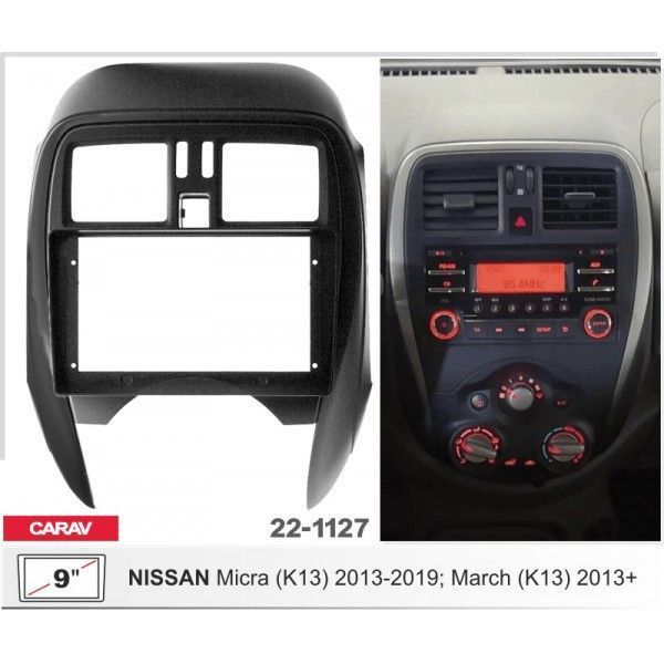 Перехідна рамка Nissan Micra Carav 22-1127 AV_22-1127 фото