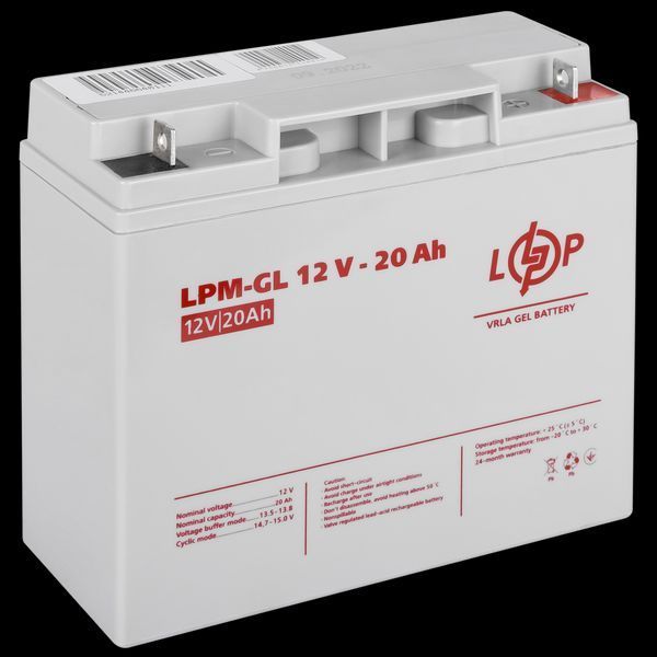 Акумулятор гелевий LPM-GL 12V - 20 Ah для Mercedes LP_10771 фото