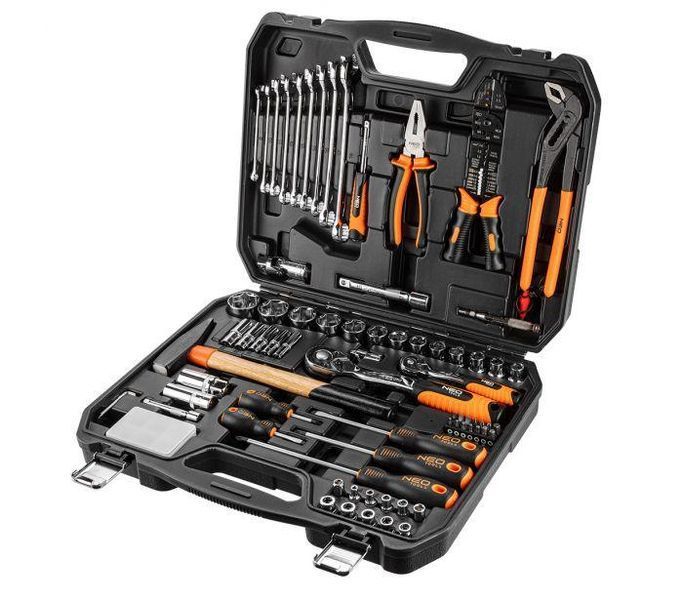Набір інструменту Neo Tools 100 шт 1/4, 1/2, CrV 08-920 RC_08-920 фото