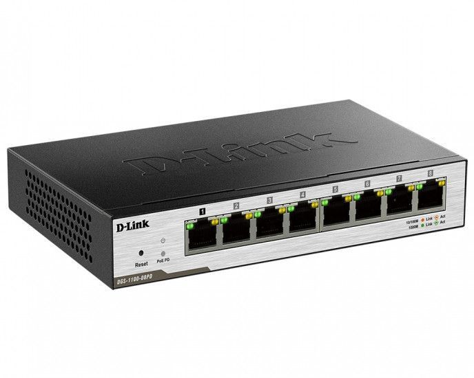 Коммутатор D-Link DGS-1100-08PD RC_DGS-1100-08PD фото