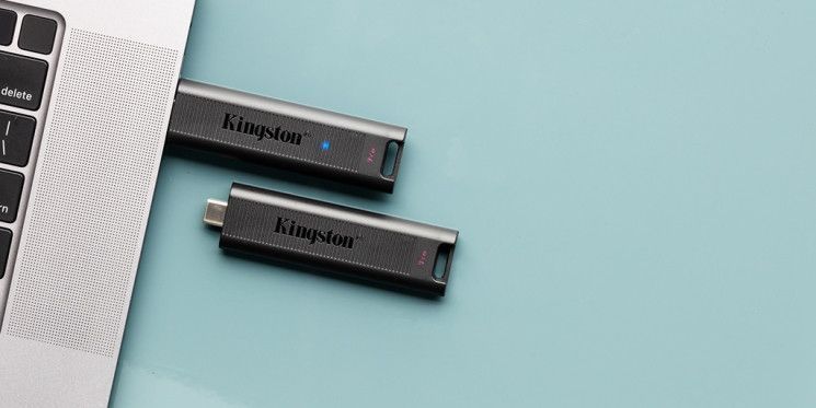 Накопичувач Kingston 512GB USB 3.2 Type-C Gen 2 DT Max RC_DTMAX/512GB фото