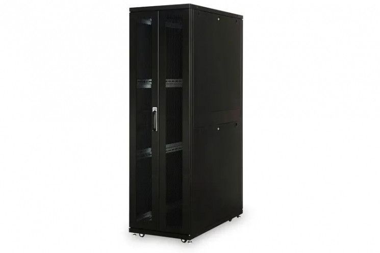 Шкаф DIGITUS 19", 42U, 600x1200 мм, Server Unique, черный RC_DN-19SRV-42U-6/12B фото
