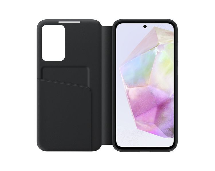 Чохол для Galaxy A35 (A356), Smart View Wallet Case, чорний Samsung RC_EF-ZA356CBEGWW фото