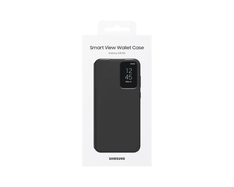 Чохол для Galaxy A35 (A356), Smart View Wallet Case, чорний Samsung RC_EF-ZA356CBEGWW фото